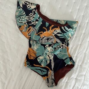 Juan de Dios size small micos print reversible one piece